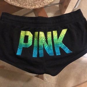 PINK pajama shorts